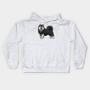 Dog - Finnish Lapphund - Domino Kids Hoodie